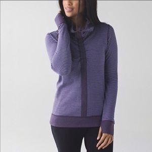Lululemon reversible in a cinch sweater.